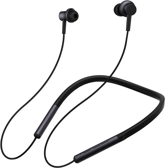 Наушники беспроводные XIAOMI Mi Bluetooth Neckband Earphones (черный)