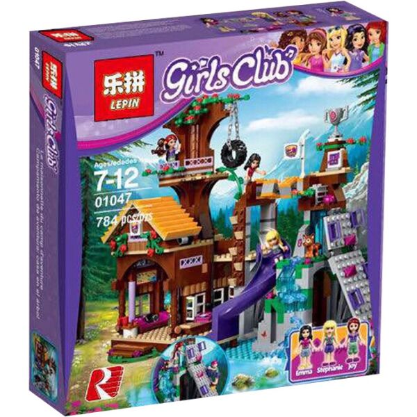 Конструктор Lepin 01047 Спортивный лагерь. Дом на дереве.