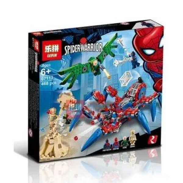 Конструктор Lepin 07113 Человек-Паук - Паучий вездеход