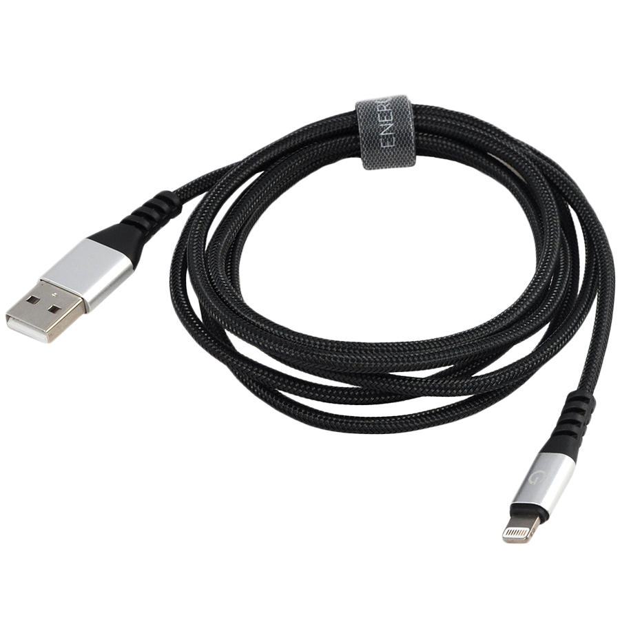 ENERGEA Кабель-переходник с USB на Lightning ALUTough (CBL-AT-SLR150)
