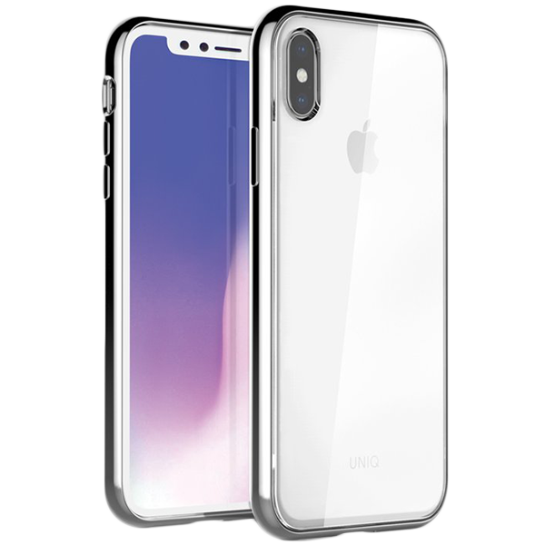 Чехол Uniq для iPhone XS Max Glacier Xtreme Silver (IP6.5HYB-GLCXSIL)