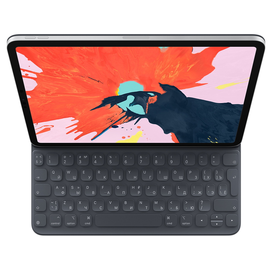 Чехол-клавиатура APPLE Smart Keyboard Folio (MU8H2RS/A)