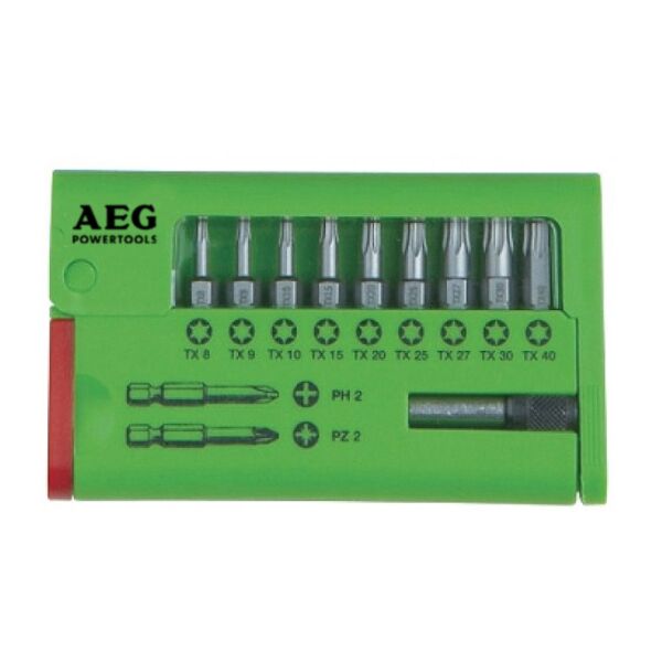 Набор бит AEG Powertools GREEN 4932399517 (12 шт)