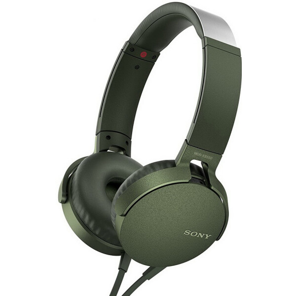 Наушники Sony MDR-XB550APG (зеленый)