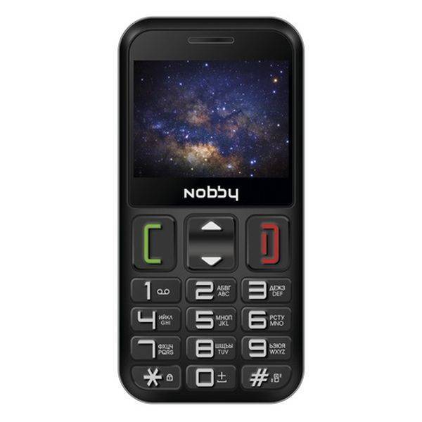 Мобильный телефон NOBBY 240B (черный/серый)