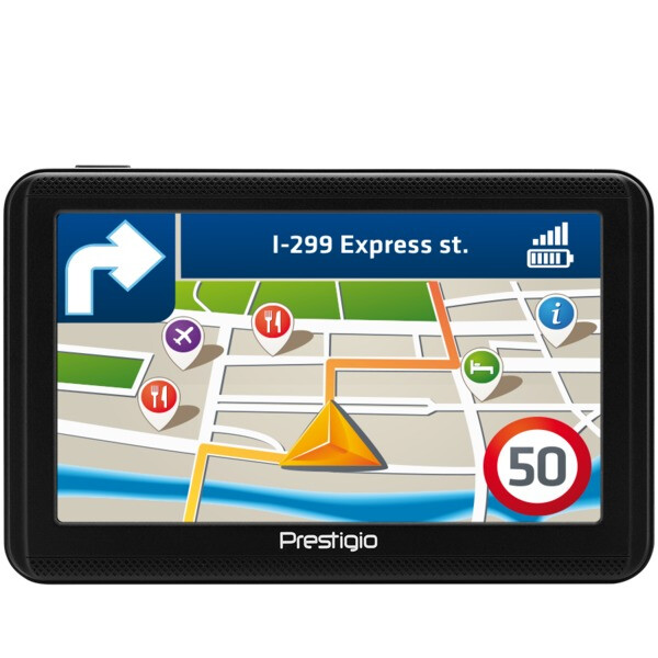 Комплект: GPS Навигатор PRESTIGIO GeoVision 5060 (PGPS506000004GB00) + Автомобильный видеорегистратор PRESTIGIO Roadrunner 140 (PCDVRR140)