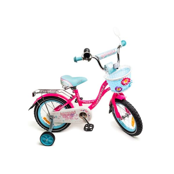 Детский велосипед Favorit Butterfly 16 (розовый/бирюзовый)