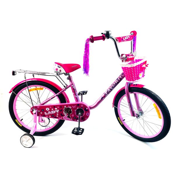 Детский велосипед Favorit Lady 16 (сиреневый)