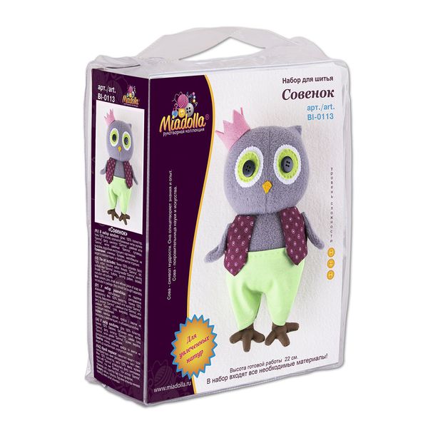 Набор по рукоделию MIADOLLA BI-0113 Совенок
