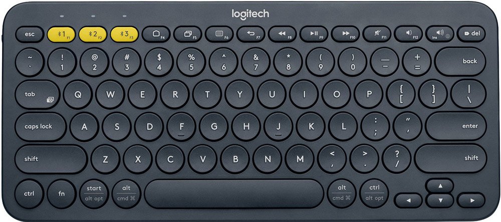 Клавиатура LOGITECH Multi-Device K380 Bluetooth (темно-серый)