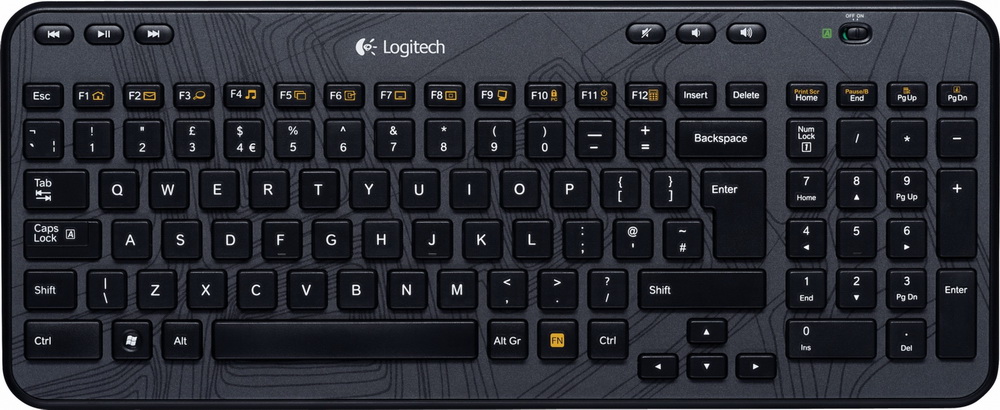 Клавиатура LOGITECH K360 Black