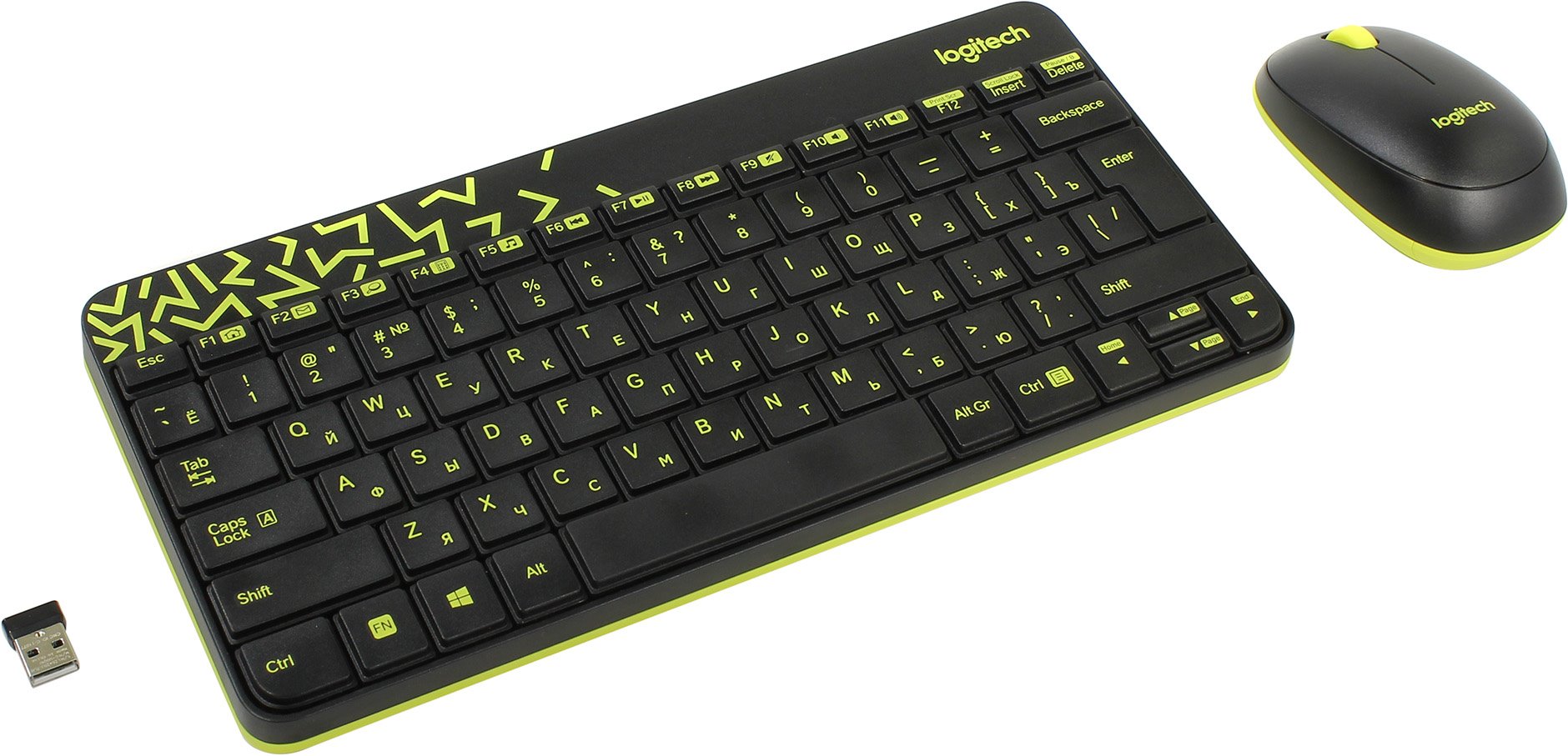 Набор: клавиатура+мышь LOGITECH MK240 Black