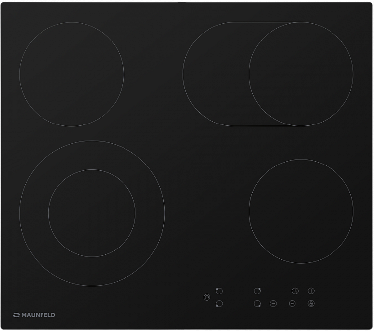 Варочная панель электрическая MAUNFELD EVCE.594.SM.D-BK