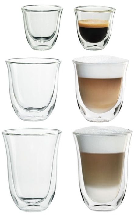 Набор чашек для кофе DELONGHI DLSC302 (6 шт)
