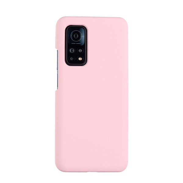 Чехол для Mi 10T/10T Pro бампер AT Silicone case (Нежно-розовый)