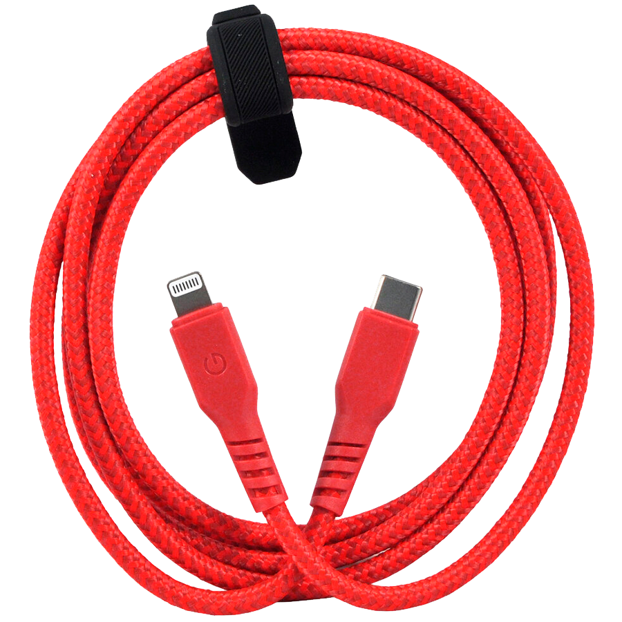 ENERGEA Кабель-переходник с USB-C на Lightning (CBL-FTCL-RED150)