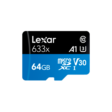 Карта памяти Lexar High-Performance 633x (LSDMI64GBB633A)