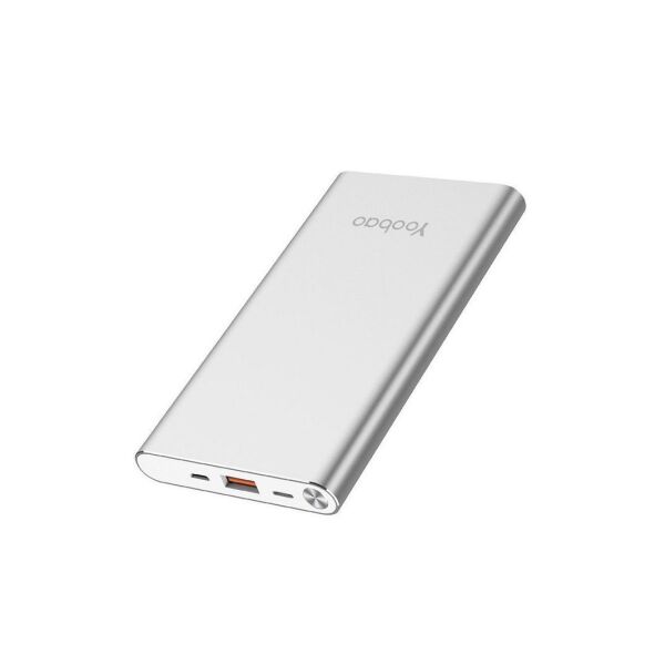 Портативное зарядное устройство Yoobao A1 (серебристый)