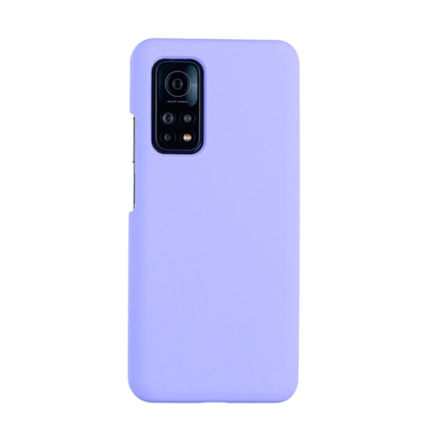 Чехол для Mi 10T/10T Pro бампер AT Silicone case (Светло-фиолетовый)