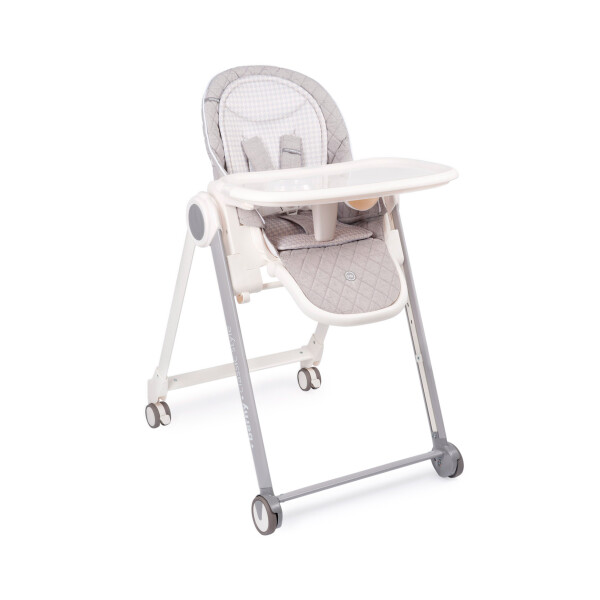 Стул для кормления HAPPY BABY Berny BASIC (light grey)