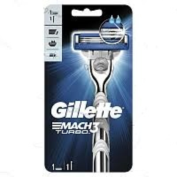 Бритва Gillette Mach3 Turbo с 1 сменной кассетой (7702018509805)