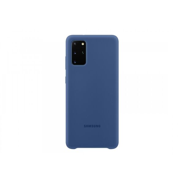 Чехол Samsung Silicone Cover для Galaxy S20+ (темно-синий)