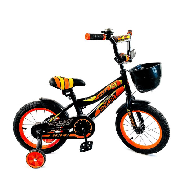 Детский велосипед Favorit Biker 14 (оранжевый)