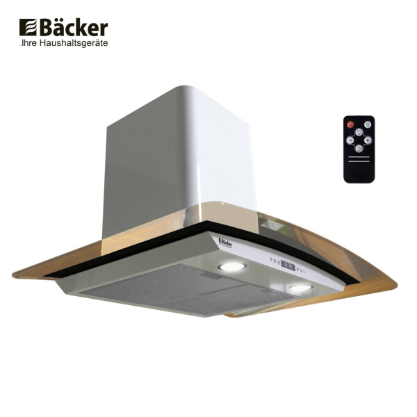 Вытяжка BACKER QD60E-TGL200RC DG White