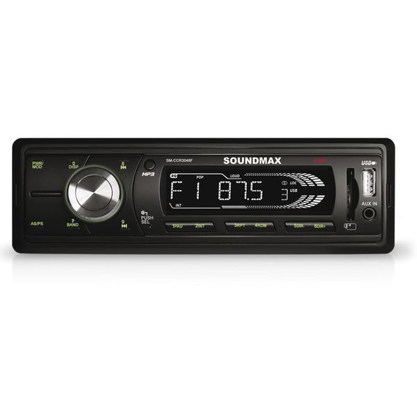 Автомагнитола Soundmax SM-CCR3048F (черный)