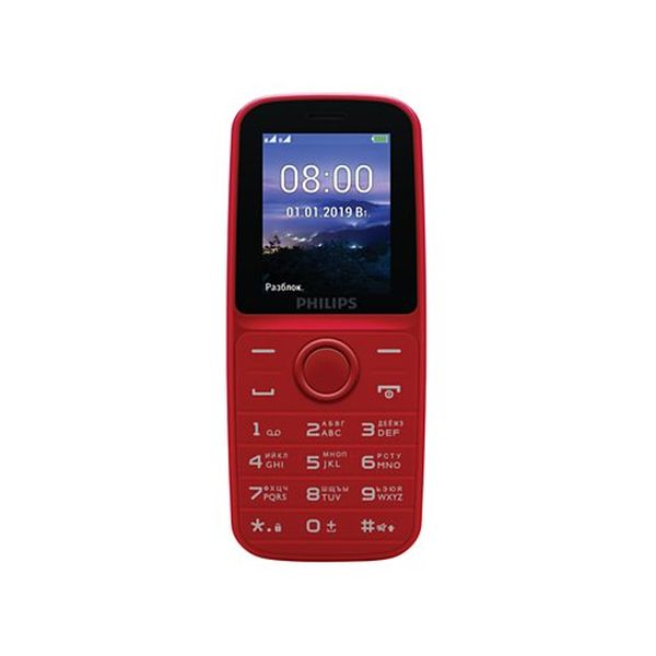 Мобильный телефон Philips E109 (красный)
