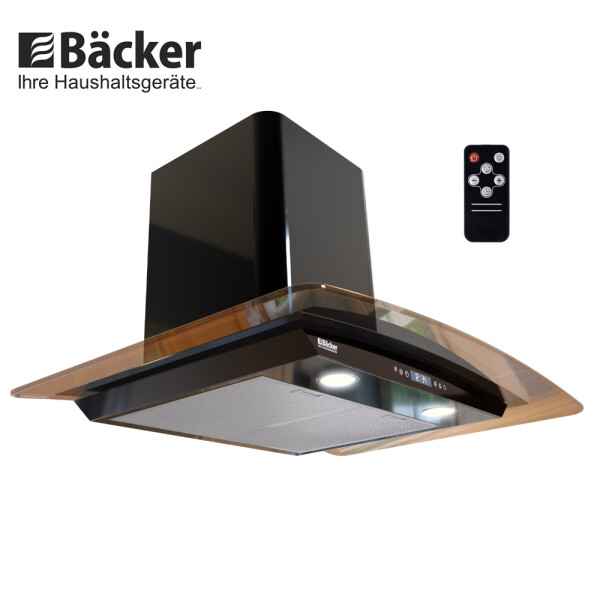 Вытяжка BACKER QD60E-TGL200RC DG Black