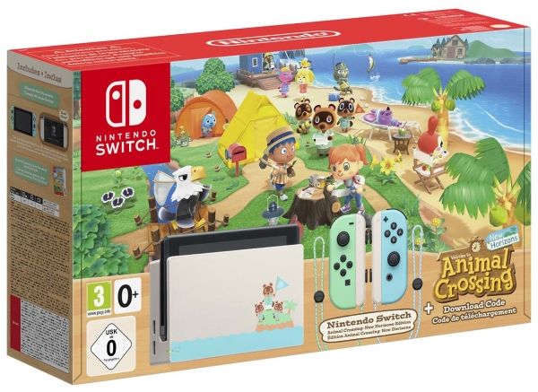 Игровая приставка NINTENDO Switch Animal Crossing: New Horizons Edition