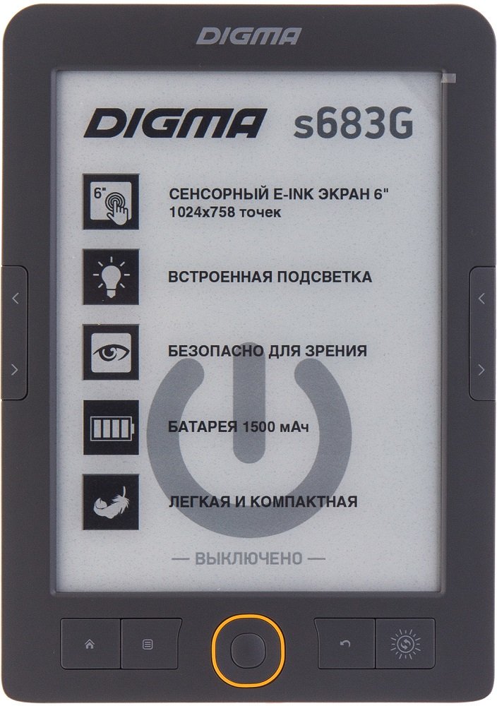 Электронная книга E-lnk DIGMA s683G