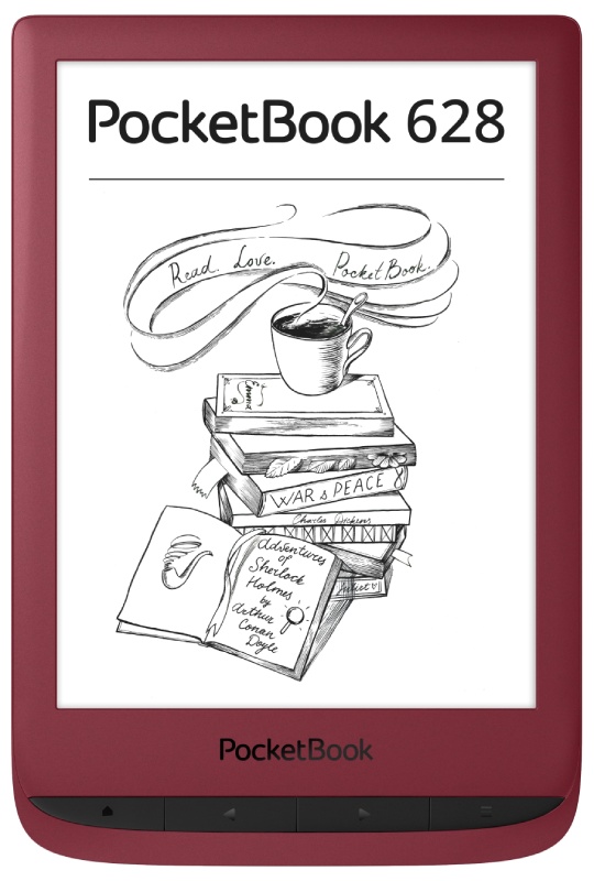 Электронная книга E-lnk POCKETBOOK 628 (PB628-R-CIS)