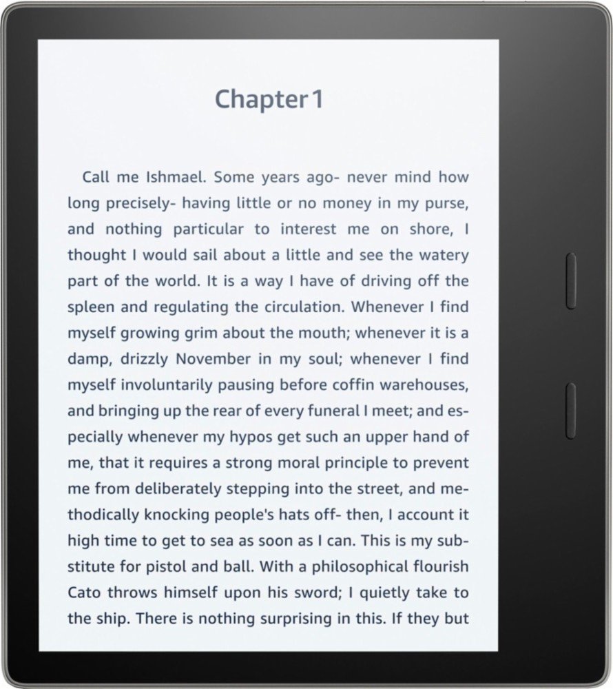 Электронная книга E-lnk AMAZON Kindle Oasis 2019 8GB (графитовый)