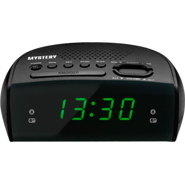 Часы-будильник MYSTERY MCR-25 green