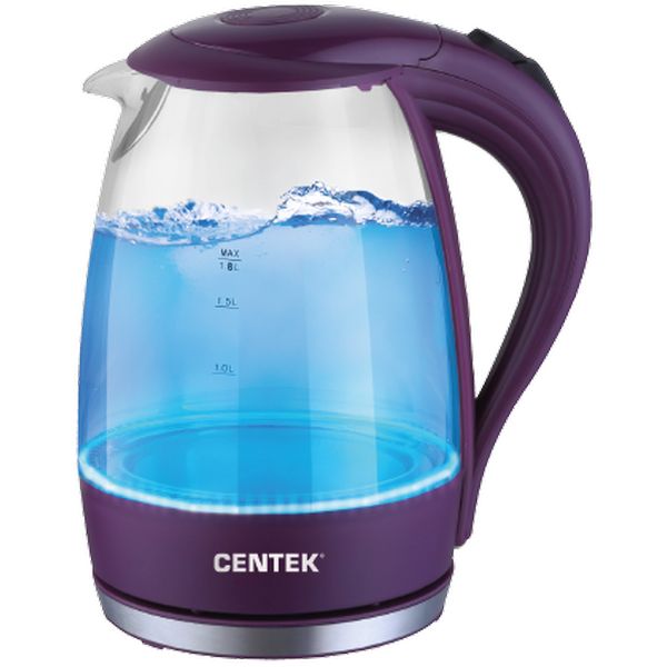 Электрочайник Centek CT-0042 фиолетовый
