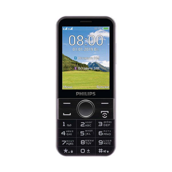 Мобильный телефон Philips Xenium E580 (черный)