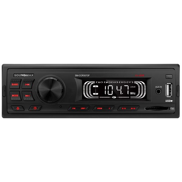 Автомагнитола Soundmax SM-CCR3072F (черный)