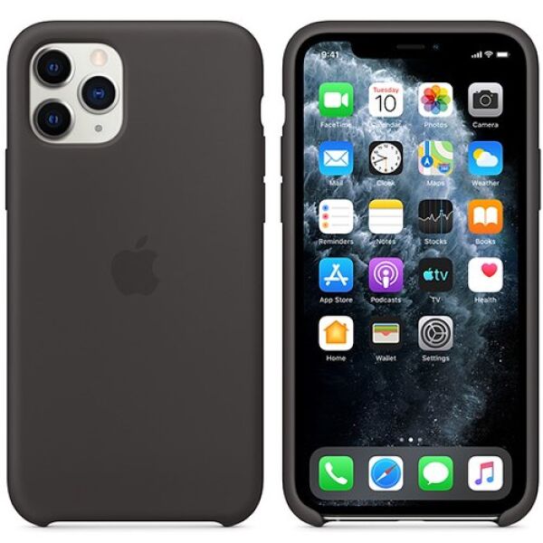 Чехол Apple iPhone 11 Pro Silicone Case - Black