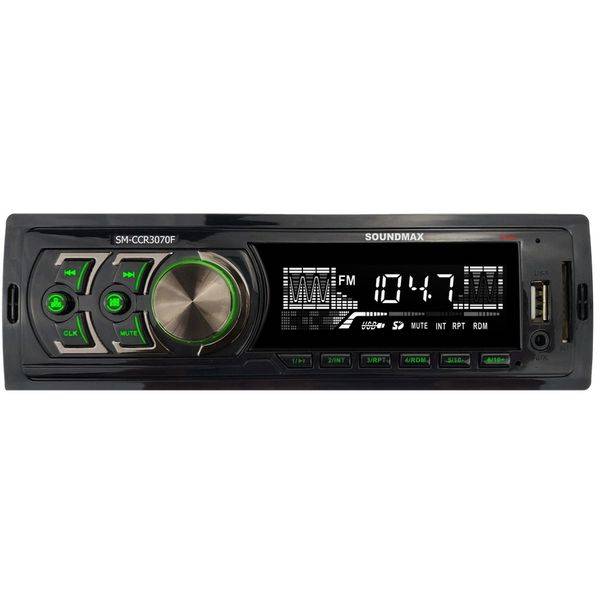 Автомагнитола Soundmax SM-CCR3070F (черный)