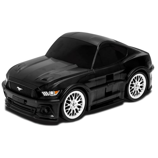 Детский чемодан RIDAZ Ford Mustang GT (черный)