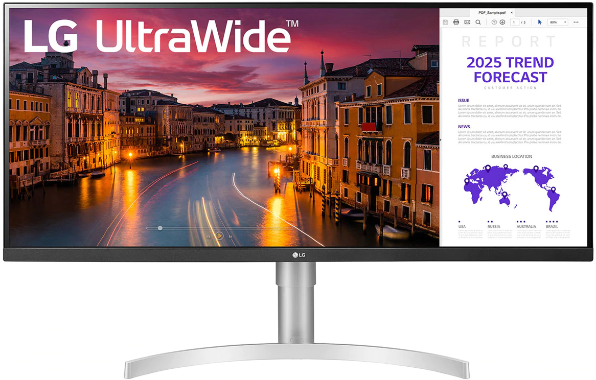 Монитор LG UltraWide 34WN650-W