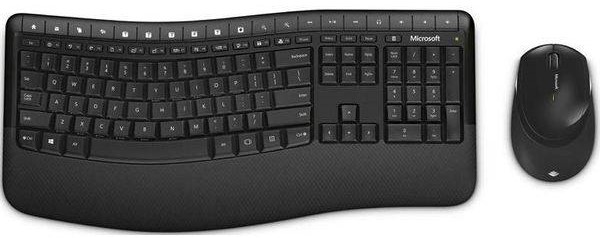 Набор: клавиатура+мышь MICROSOFT Wireless Comfort Desktop 5050 (PP4-00017)