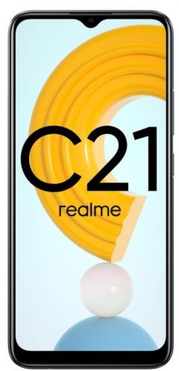 Мобильный телефон REALME C21 RMX3201 4GB/64GB (черный)