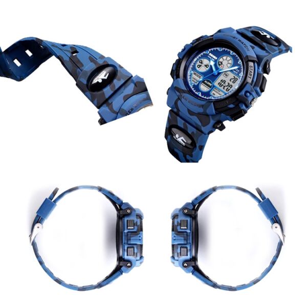 Наручные часы Skmei 1163 (синий камуфляж)