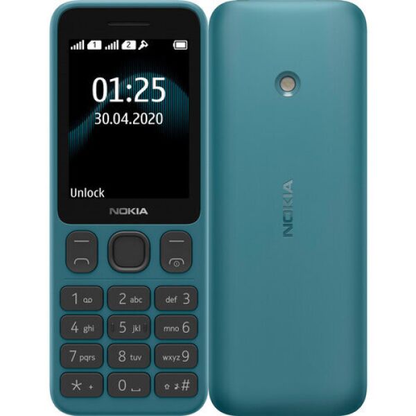 Телефон Nokia 125 Dual sim синий (TA-1253)