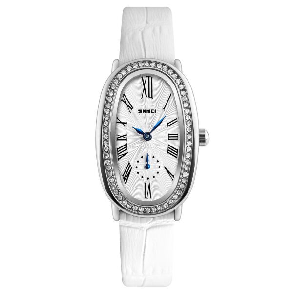 Наручные часы Skmei 1292 (серебристый/белый)