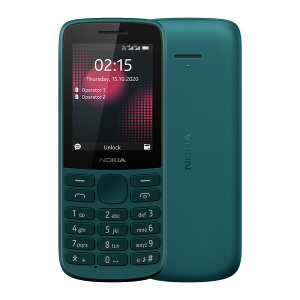 Сотовый телефон NOKIA 215 (бирюзовый)