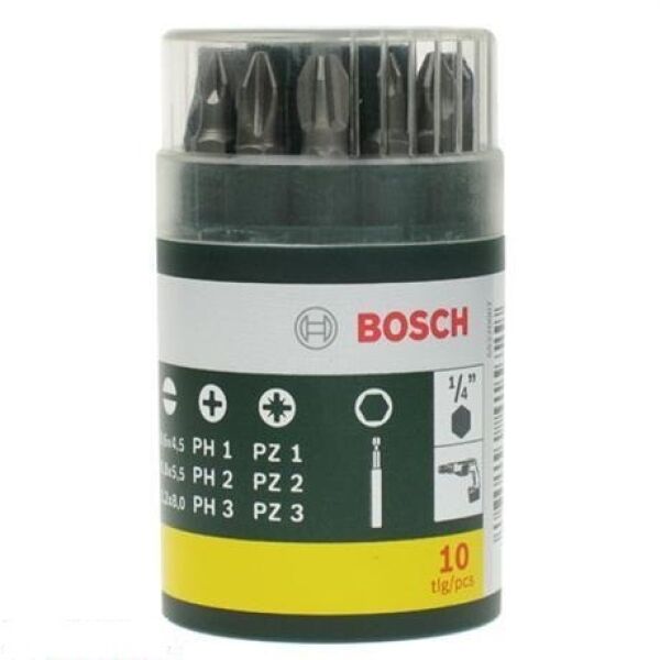 Набор бит Bosch 2607019454 (10 предметов)